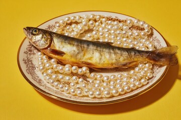 Smoked Fish Pop Art Elegance