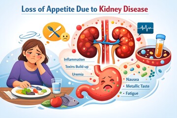 Loss of appetite due to kidney disease 