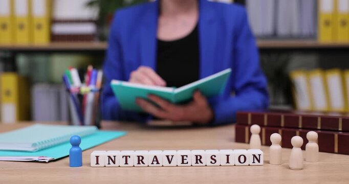 Exploring the concept of introversion through creative expression in a calm office setting