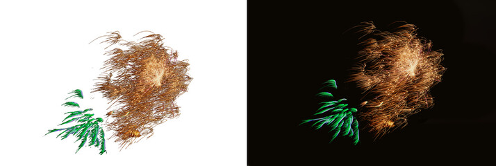 Świąteczne fajerwerki na przezroczystym tle. Sylwester. Nowy rok.