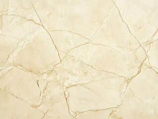 Close Up View of Beige Marble Stone Surface with Veins.