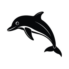 Obraz premium Dolphin Vector Illustration