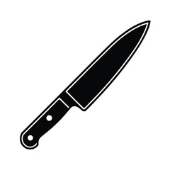 Chef Knife Vector Illustration