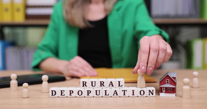 Exploring the impacts of rural depopulation through engaging activities and interactions in a vibrant setting
