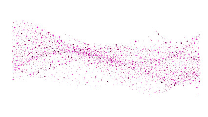 Abstract halftone background vector illustration featuring a pink watercolor splash with ink drops and a grunge liquid texture pattern for an artistic wallpaper design