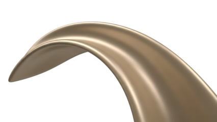 Sleek metal arch design