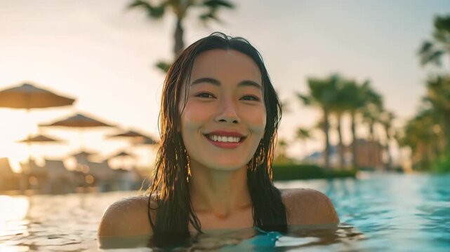 女性が複数画面で夜の市場の動きを見守る