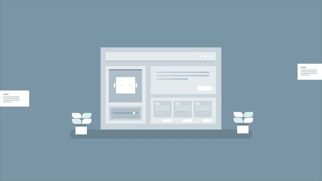 AI website builder creating website layout, design and functionality based on user prompt, without requiring any prior knowledge of coding.
