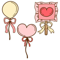 heart with ribbon