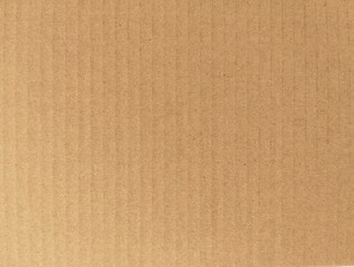 Close up brown cardboard surface texure. Suitable for background 