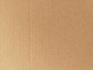 Close up brown cardboard surface texure. Suitable for background 