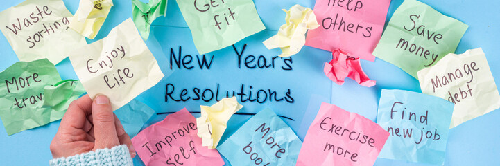 New Year's resolutions