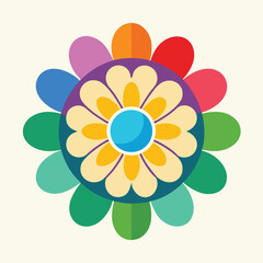 abstract flower background