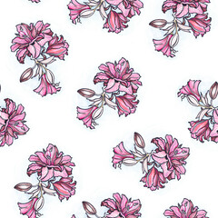seamless floral background