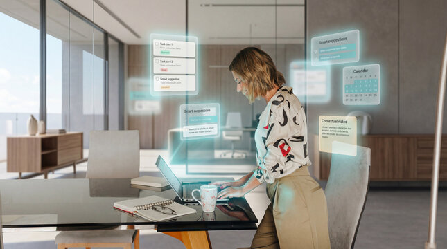 Professional Managing Smart Tasks Interface