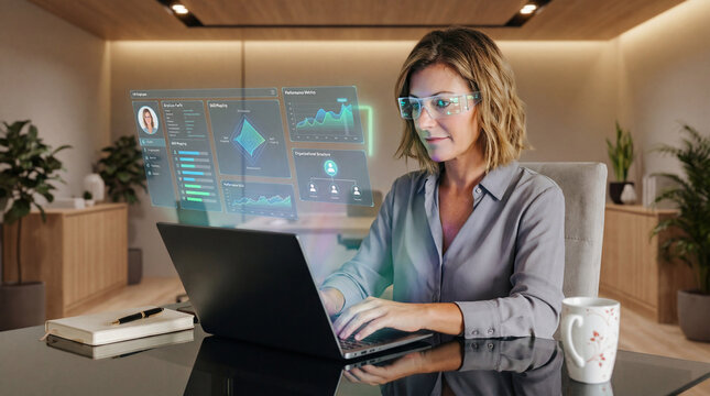 Human Resources Analyst Reviewing Employee Performance