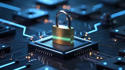 Electronic circuit board with processor and computer components