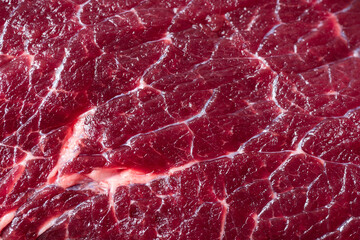 Raw marble beef texture as a background