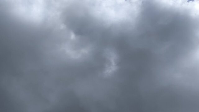 Completely gray and problematic sky