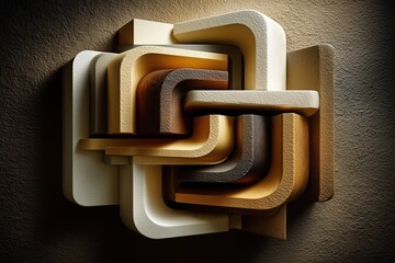 abstract literacy and knowledge celebration, layered paper-like textures forming an open shape, warm ivory and soft shadow play, symbolic and minima