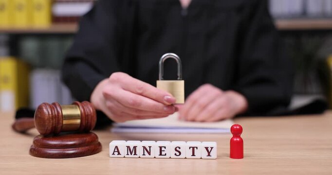 Judge opens the door to hope by unlocking amnesty during a heartfelt session in the courtroom