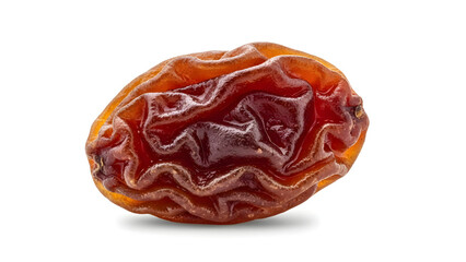 Vibrant dried date with rich texture and color