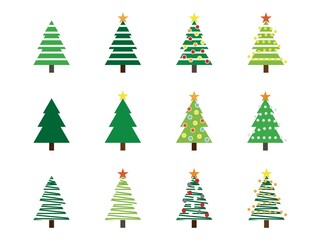 いろいろクリスマスツリーセット7