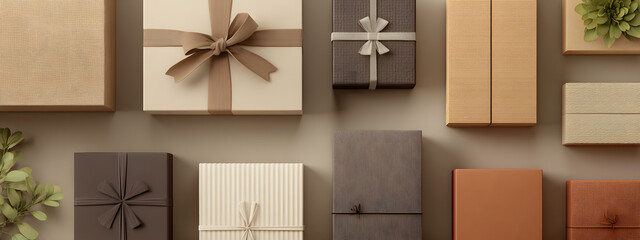 Seasonal Retail Packaging Flat Lay