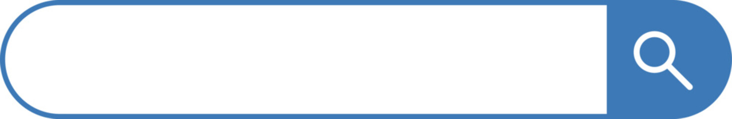 Search bar illustration,Simple search box illustration