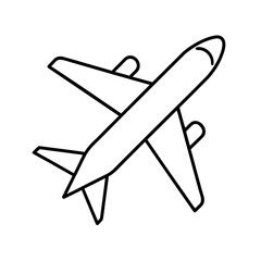airplane vector clip art for web and graphic design