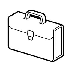 briefcase vector clip art for web and graphic design