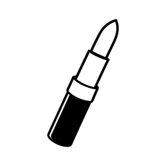 vector clip art lipstick on white background for web and graphic design
