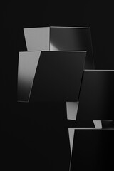 abstract black background