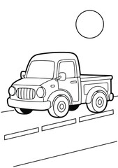 Transportation Drawing creative