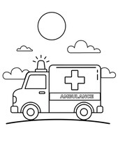 Transportation Drawing creative