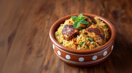Culinary Delight: A close-up shot of a vibrant dish in a rustic bowl, presenting a symphony of flavors and textures, tantalizing the senses and inviting you to savor the experience.