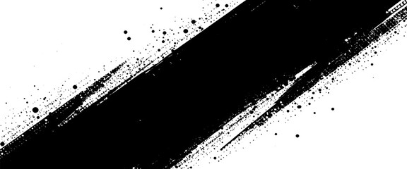 Vector brush strokes texture rough black and white scratches for wallpaper