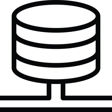 Database Server Storage Symbol Icon
