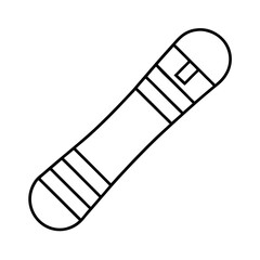 vector clip art snowboard for web and graphic design