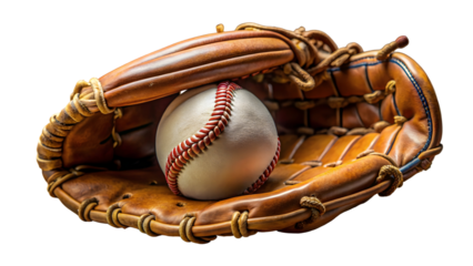 baseball and glove