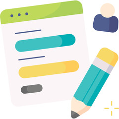 Contact Form Illustration