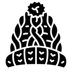 Knitted Hat Icon