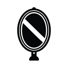 Mirror Flat Clean Icon