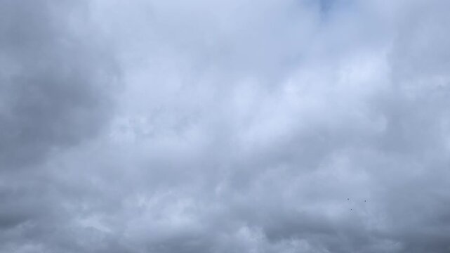 Darkened sky that brightens quite a bit