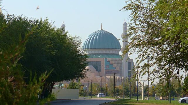 22 October 2025, Ahmed Yasawi Mosque, Turkestan City, Kazakhstan