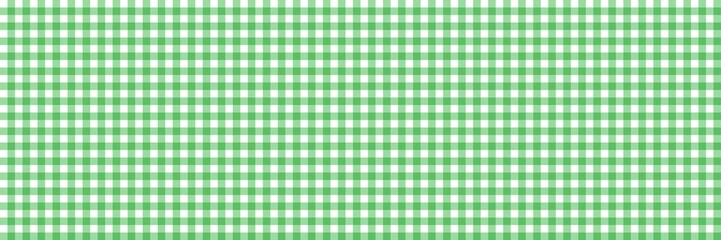 Green gingham seamless pattern with soft checkered squares. Fresh picnic tablecloth style background perfect for fabric, wallpaper, kitchen decor, Christmas crafts, and St. Patrick’s Day designs.