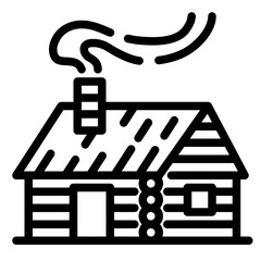 Wooden Cabin Icon