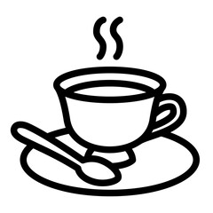 Teacup on Saucer Icon