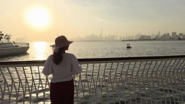 Dubai luxury lifestyle and travel stock video in pro res 422