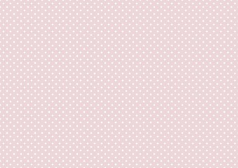 Delicate Pink Leafy Branch Christmas Seamless Pattern